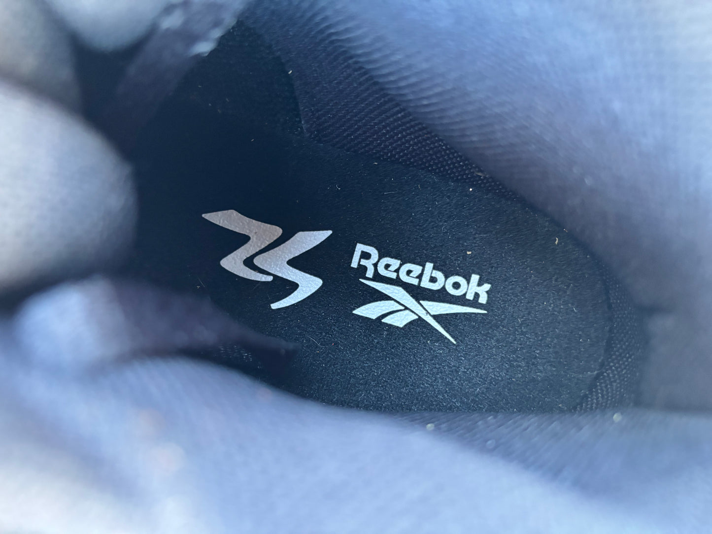 Pre Owned 2020 Reebok Kamikaze II Black White Men’s Size 12 No Box -FV2969