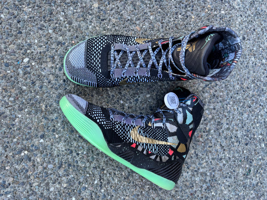 Pre owned 2014 Nike Kobe 9 Elite “Nola Gumbo” size 13 no box -630847-002