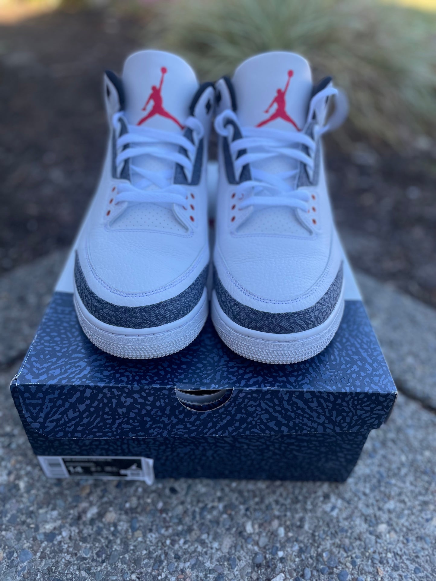 CZ6431-100 Pre owned Jordan 3 “Denim” size 14 with box