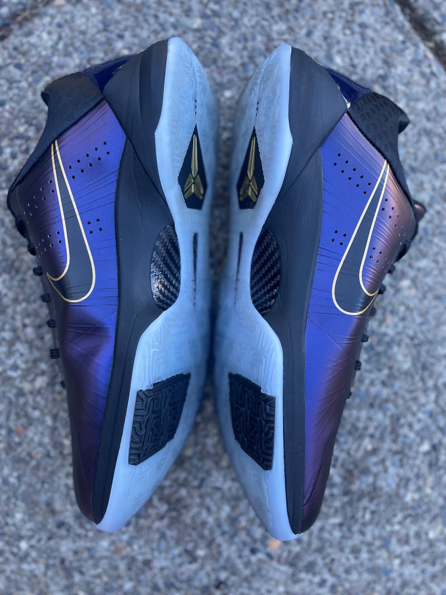 IB4481-500 Pre owned Nike Kobe 5 Protro “YOTM” eggplant size 14 with box