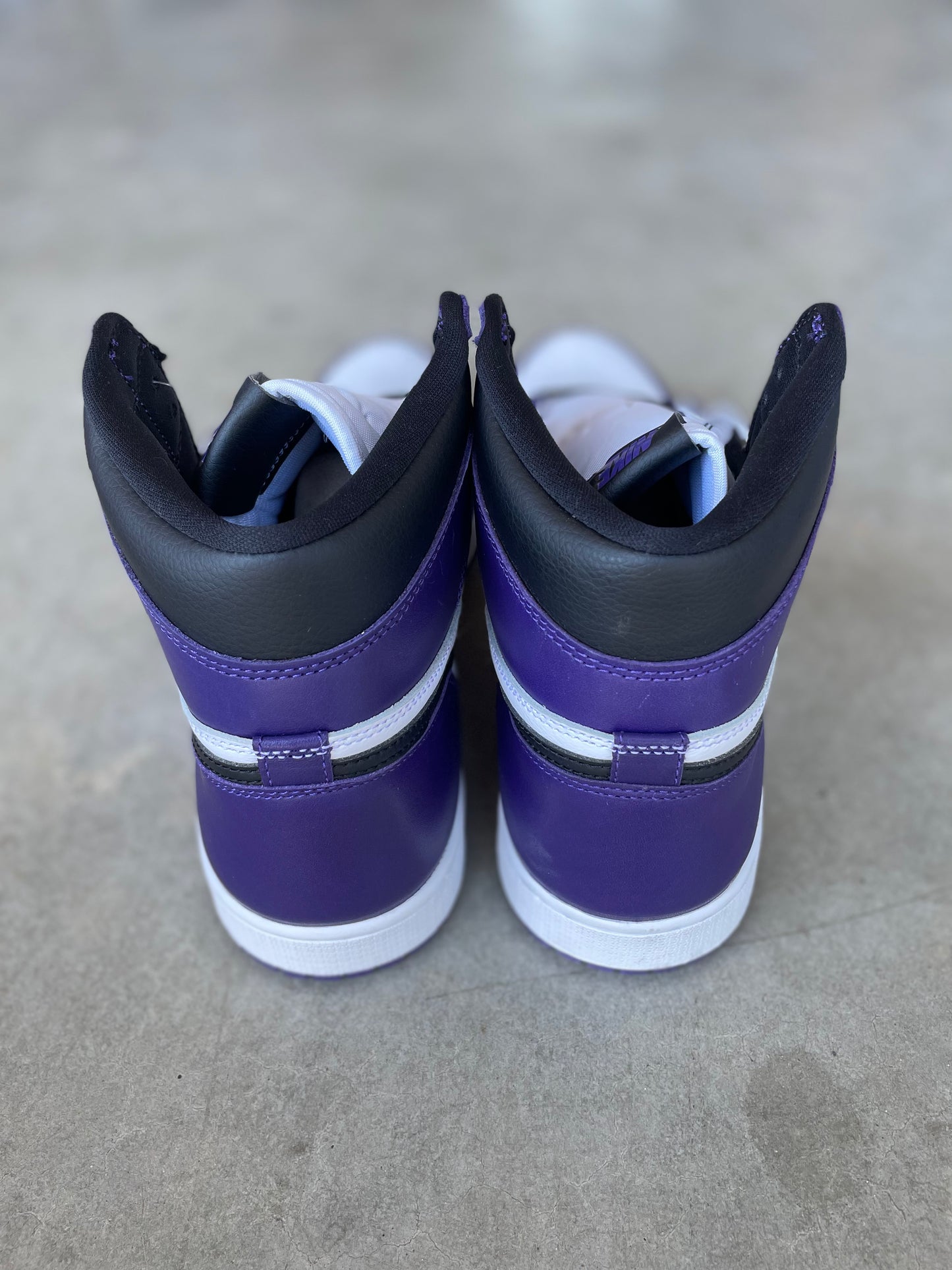 New Jordan 1 “Court purple” men’s size 12 no box -555088-500