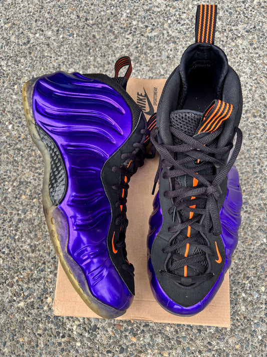 2012 Pre owned Nike Foamposite “Phoenix suns” size 12 with box 314996-501