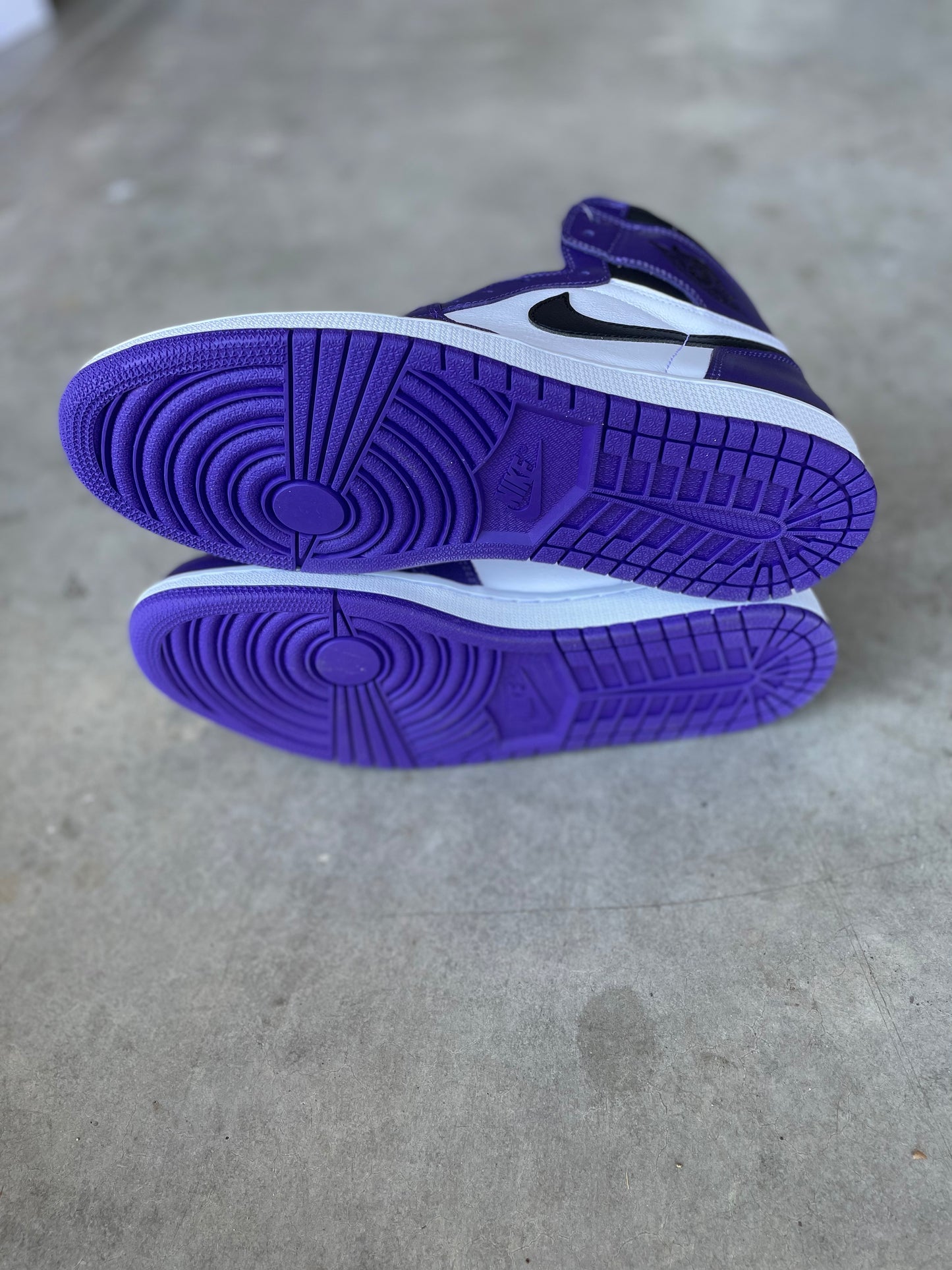 New Jordan 1 “Court purple” men’s size 12 no box -555088-500