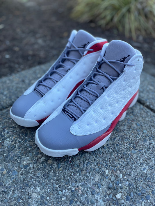 414571-126 Pre owned 2014 Jordan 13 “grey toe” size 13