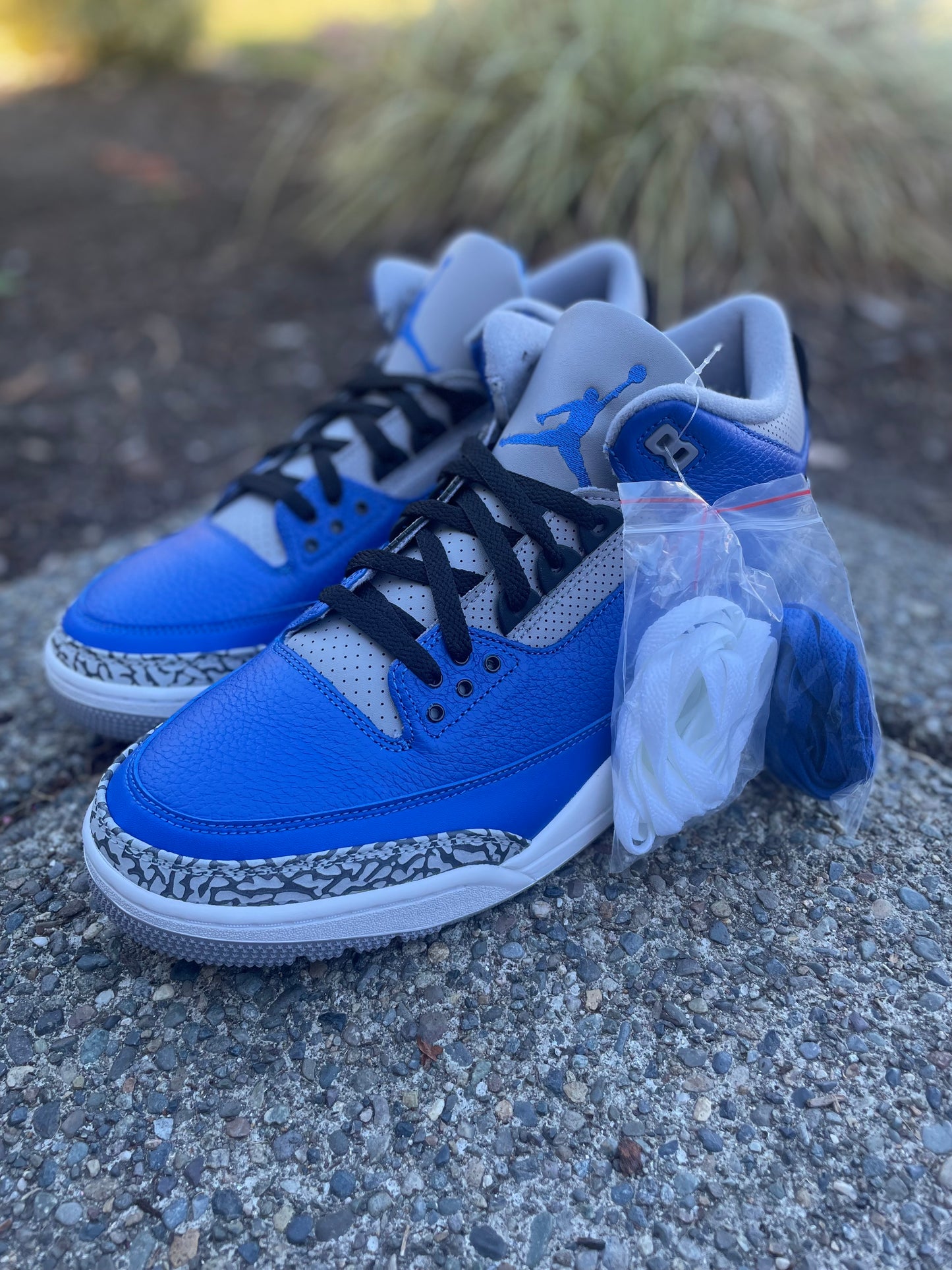 CT8532-400 New Jordan 3  retro “Royal” size 13 with box