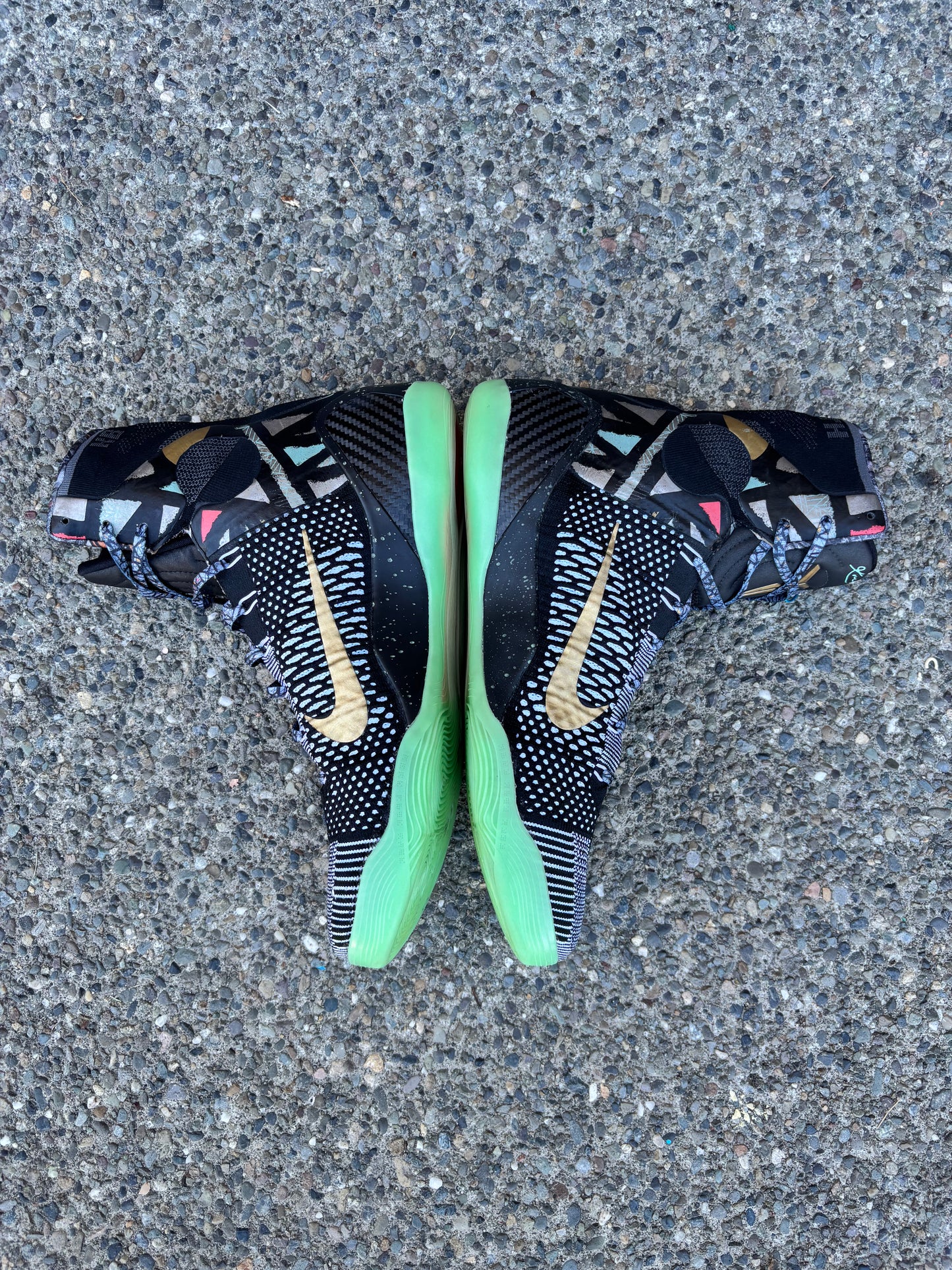Pre owned 2014 Nike Kobe 9 Elite “Nola Gumbo” size 13 no box -630847-002